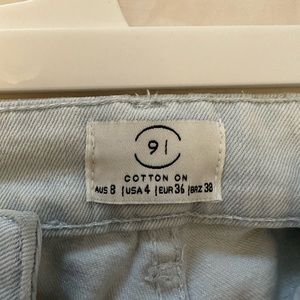 Cotton on high waist skinny jeans